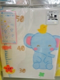 日本代购西松屋婴儿宝宝全棉三层纱布洗澡包被浴巾63*115cm日本制