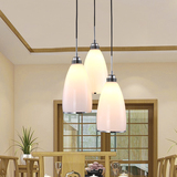 贺曼 创意现代简约三头小吊顶灯 吧台餐厅玄关过道楼梯灯具灯饰