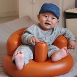 折叠木头餐椅出口靠背安全充气沙发多功能座椅婴儿宝宝塑料便携式