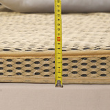 竹炭纤维立体榻榻米床垫加厚可折叠单双人床褥1.5m1.8m床垫4D床褥