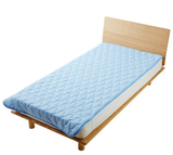 出口日本床笠式保护垫床褥席梦思保护罩冷感冰丝床单床垫凉席纯棉