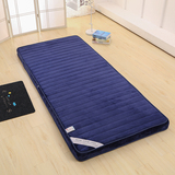 寝室0.9单人大学宿舍垫被床褥子1.2m加厚折叠床垫床褥1.5/1.8米床