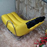 江苏省苏州市简约现代沙发摇椅阳台两联躺椅午睡香蕉创意单人