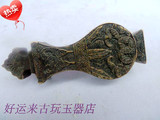 古玩铜器花瓶锁摆件古玩杂项老铜锁 老货收藏品礼品古董锁具用品