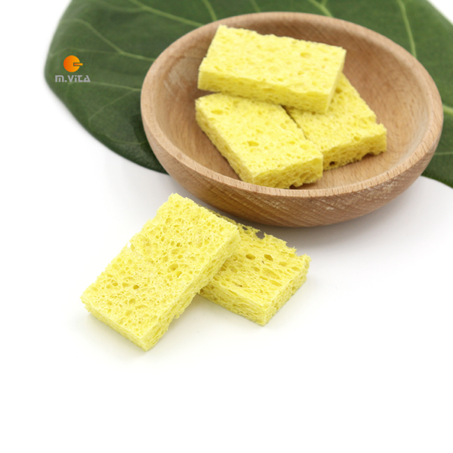 Montessori Education Montessori Daily Work Accessories Yellow Blue Mini Sponge