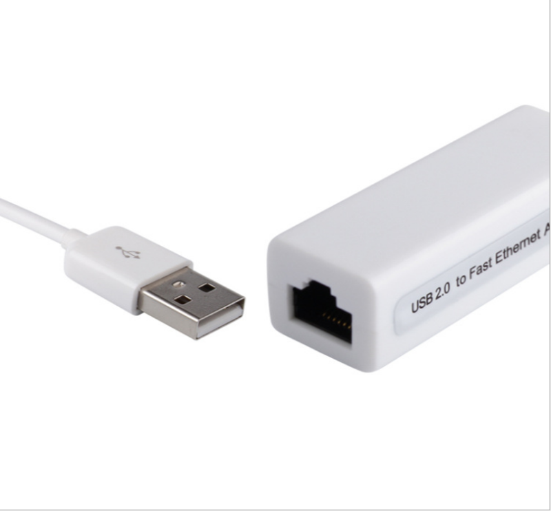 Suitable for notebook desktop cable USB 2.0 network card RD9700 external USB to RJ45 wired network card