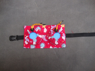 Homemade carry-on cloth bag cloth bag cloth set two-company acupuncture cans contain stainless steel carry-on acupuncture cans