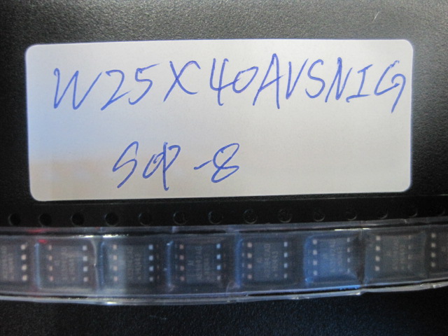 W25X40AVSNIG imported original WINBOND manufacturer SOP-8 package first inquiry and then shoot