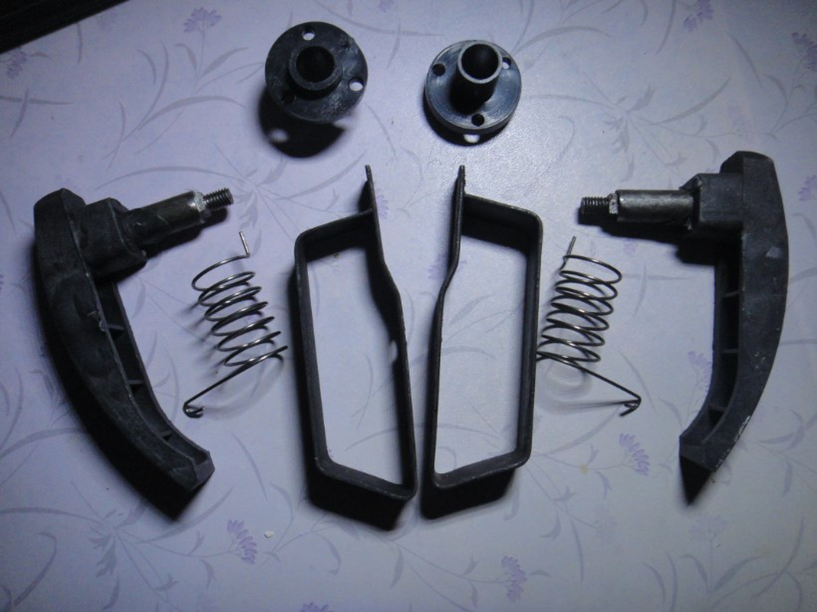 改装三轮车驾驶门把手 三轮车车篷把手 简易无锁把手改装