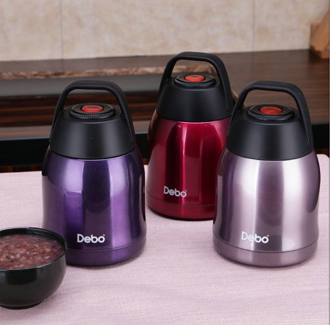 German German German platinum begruff porridge artifact 304 stainless steel hand-held insulation bucket ultra-long insulation kettle 600ML