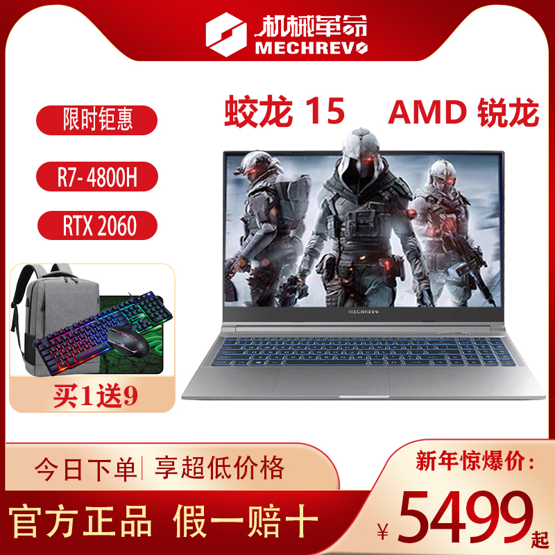 Mechanical Revolution Dragon P17.3AMD Rye Dragon R7 Erron 2060 Designer Student Gaming Laptop