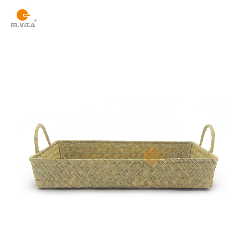 Montessori teaching aids Montessori CASA daily life teaching aids receive double-eared straw baskets