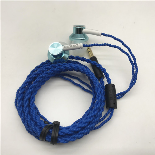 DIY boutique high-value hemp line tilted into the ear headphones low-frequency sound field shock