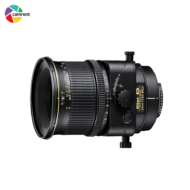 Rental shift lens Nikon 45mm f2 8D ED shift lens a shot machine together Beijing lens rental