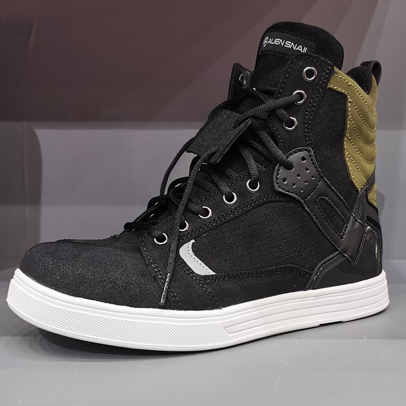 Extraterrestrial snail motorcycle cycling board shoes city commuter riding boots casual protection four seasons racing boots