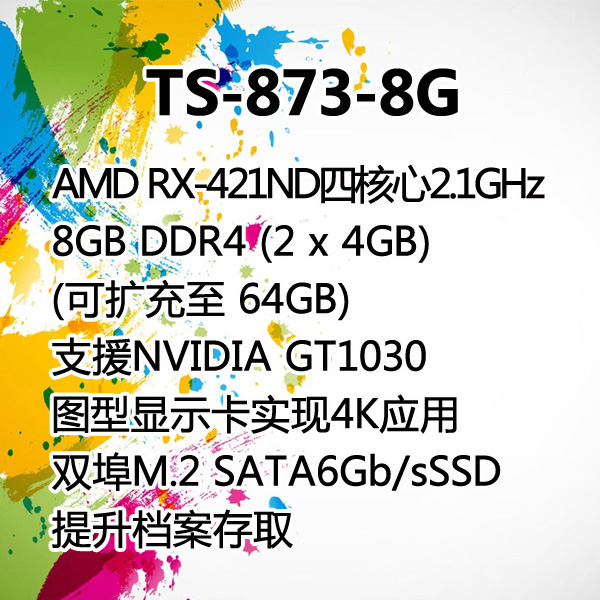 5Cgo TS-873 8 4GB 8-Bay Network Storage Server NAS Taiwan