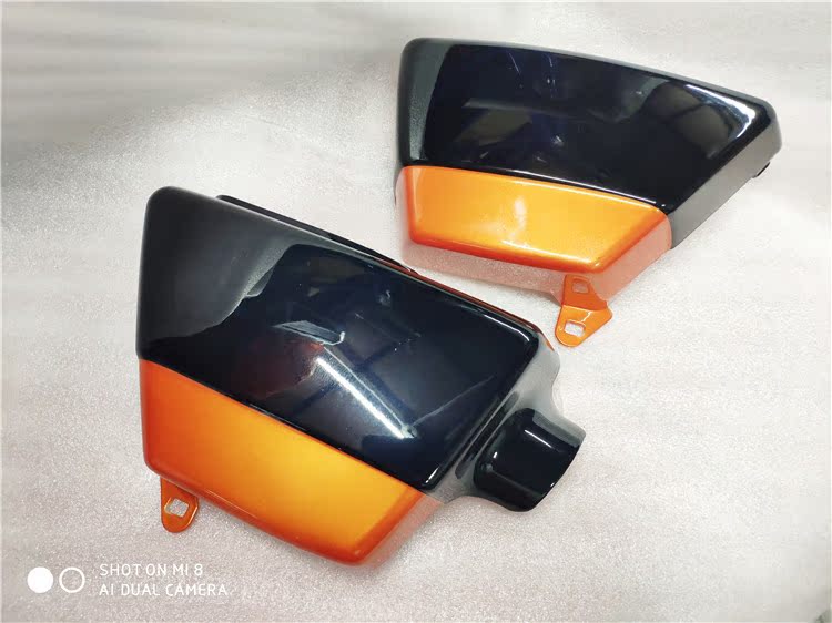 Spring breeze motorcycle spring breeze CF125 five-gear 13 left and right side guard plate battery cover plate