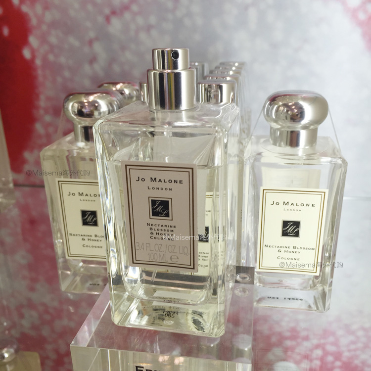 正品jo malone 祖马龙香水 杏桃花与蜂蜜香水 免税店代购