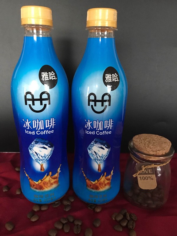 统一aha雅哈冰咖啡饮料450ml 15瓶装整箱