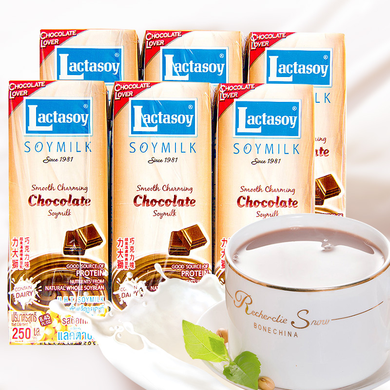 力大狮巧克力味豆奶饮料250*6