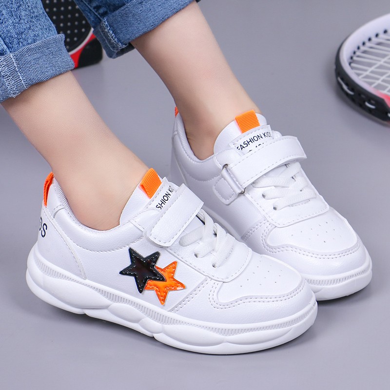 Children Girls Shoe All Match Casual Shoe Soft Bottom Large Flower Princess Shoe
