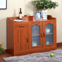 Usd 122 78 Side Cabinet Tea Cabinet Locker Solid Wood Color