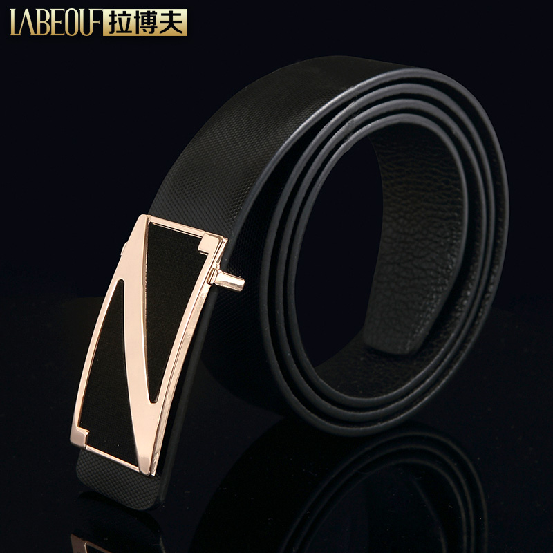 LaBov high-end brand mens head belt leather cowhuff belt business casual mens belt belt belt belt