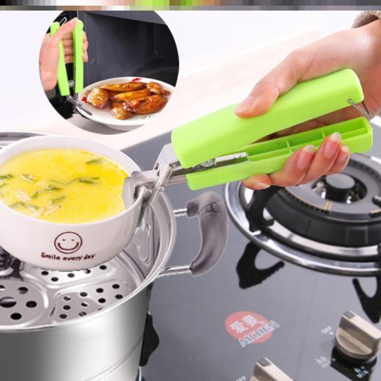 Kitchen artifact multi-function bowler casserole steamer clip anti-heat anti-slip anti-hot plate practical gadget