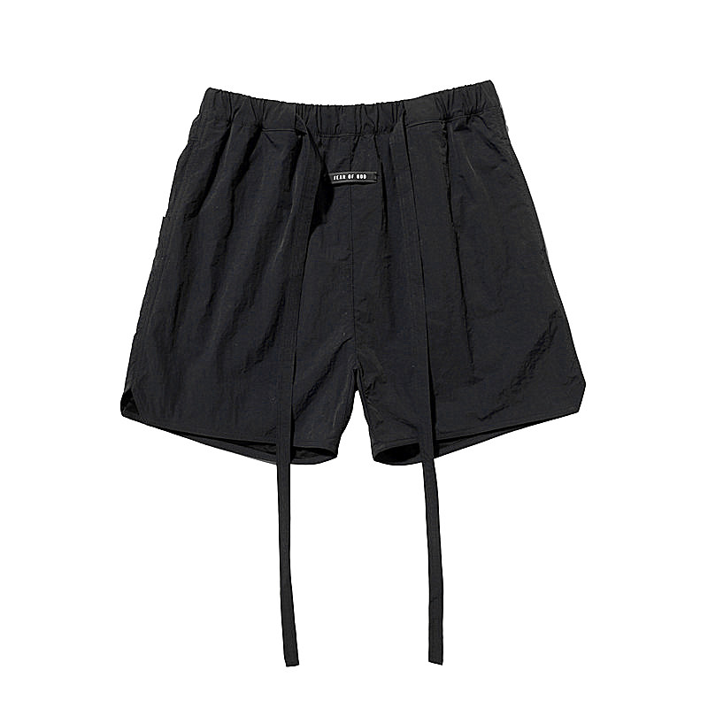 FOG season six Fear of god woven 6TH ribbon nylon high street tide brand mens and womens beach sports shorts