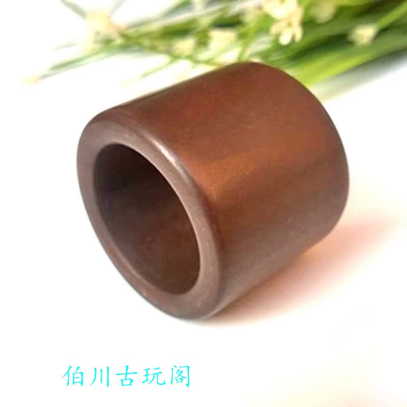 Hot sale antique antique jade agate jade old objects high ancient jade hand to a ring wrench pendant ring hand ornaments