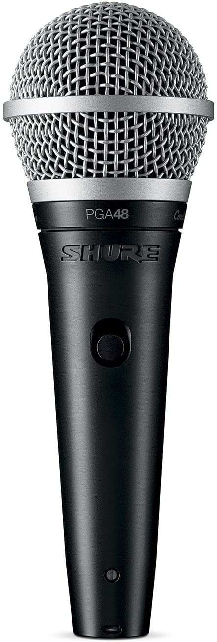 Shure Microphone PGA48-LC Cardioid Dynamics Microphone Vocal