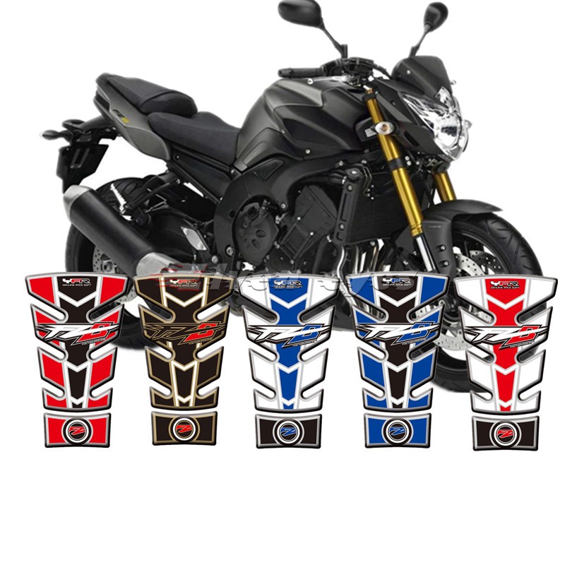Yamaha FZ8 FZ8N 01-18 Tank Fish Bone Sticker Tank Sticker Fishbone Sticker