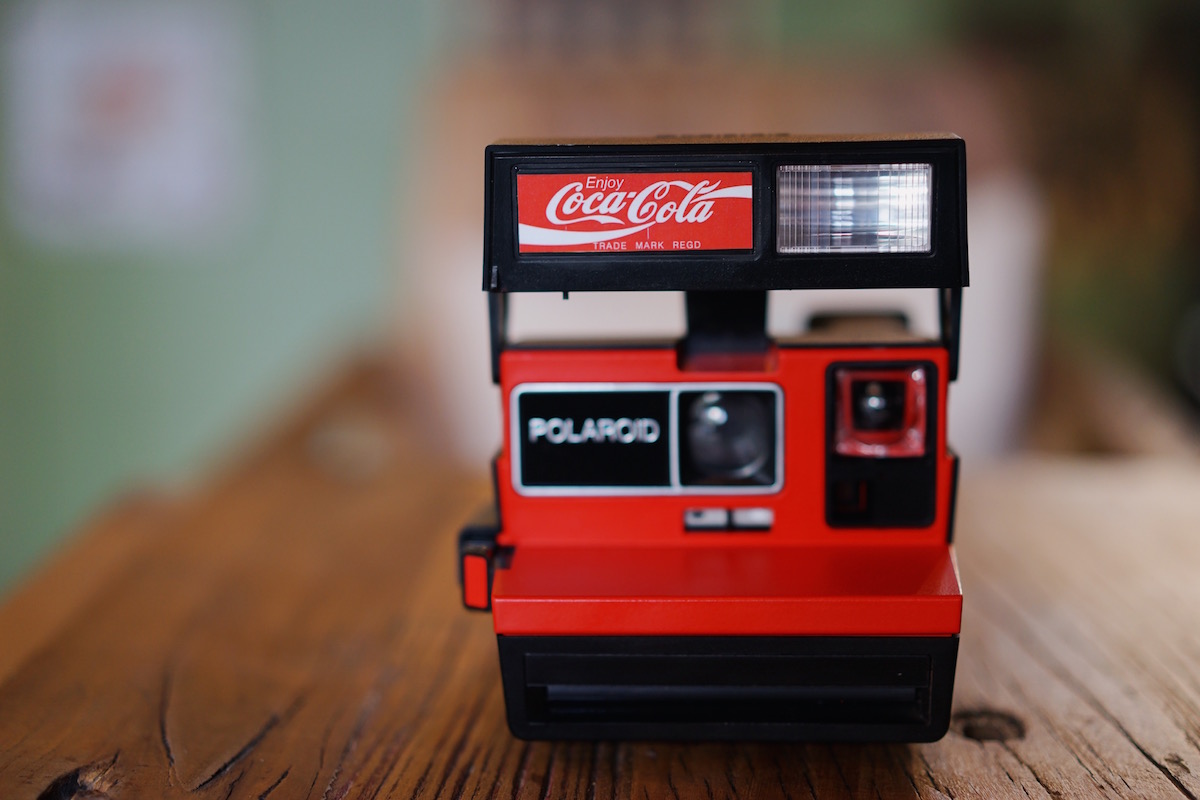 (Fantastic) Polaris 600 Series Coca-Cola Special Edition cocacola one-time imaging camera