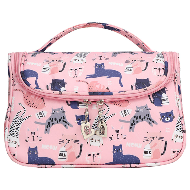 Make-up bag exquisite fashion high-end women portable cute simple large-capacity travel wash skin care products collection bag