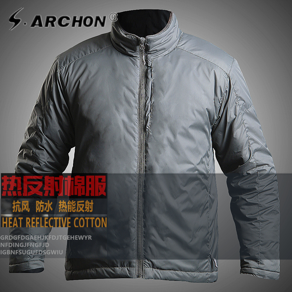 Governing officer male outdoor feng shui autumn and winter tactical cotton clothing large yards commuter Titan warm anti-cold cotton clothing