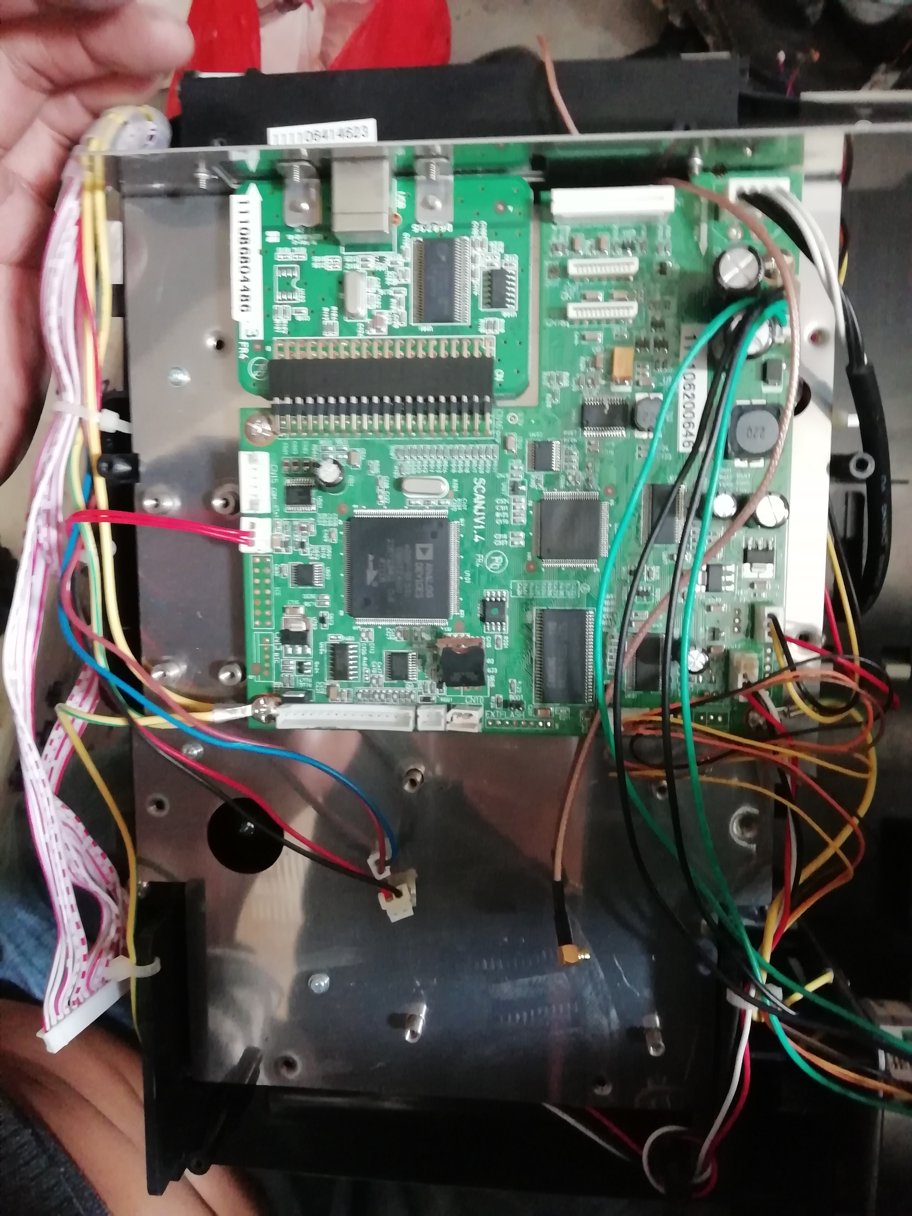 Noon NGE-D100 ID card double-sided speed printer motherboard power adapter