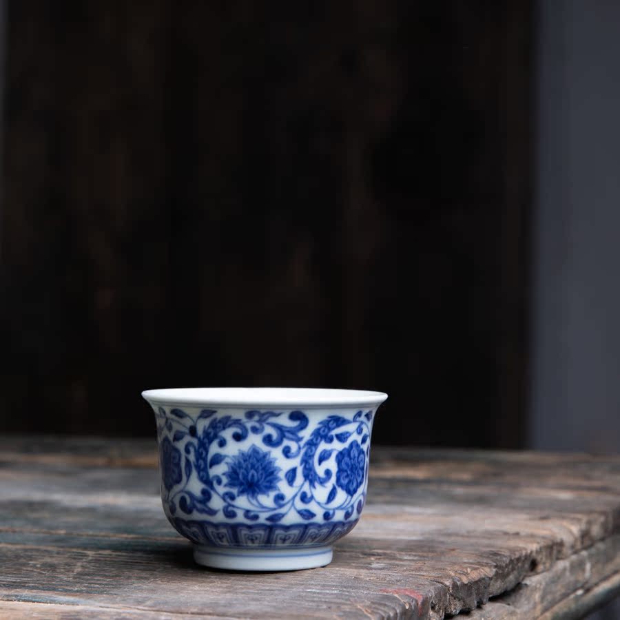 Qinghua Tangzhilian Chai Kiln Cup (Yunfang)