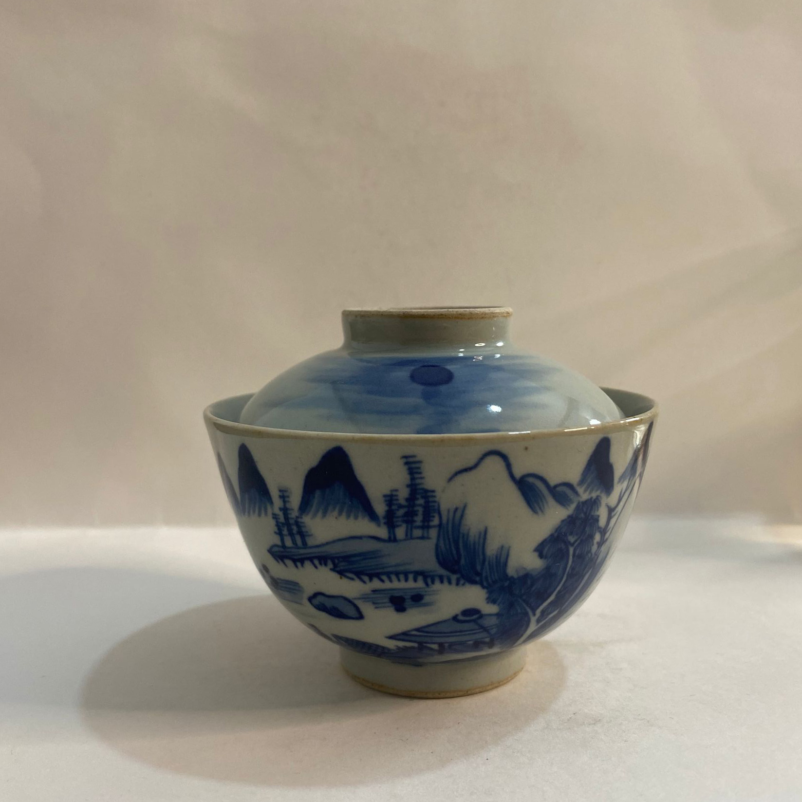 Minkun Mountain Water Cover Bowl (Mushi)