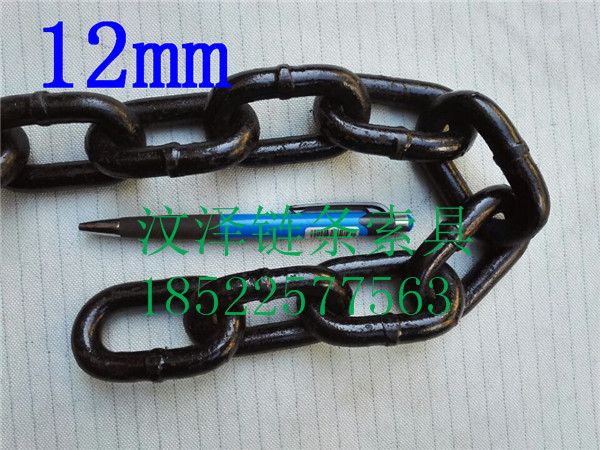 Guardrail Chain Chain Black Chain Black Chain Black Chain Decorative Chain Guard chain 12 mm