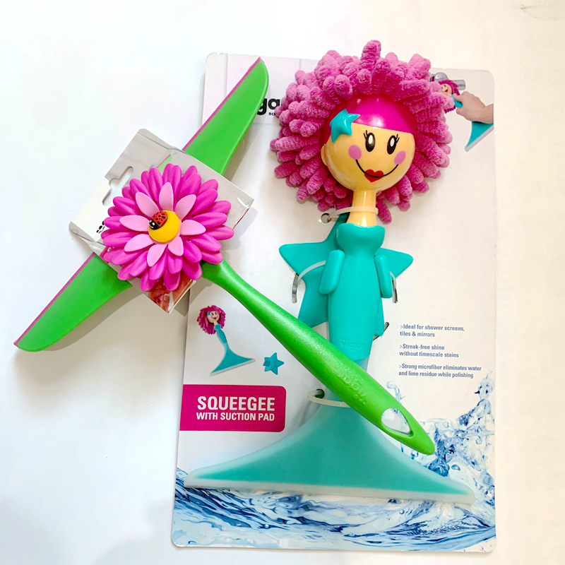 Vigar Viyka Geranium Wiper Bathroom Scratch Glass Artifact Clean Scratch 