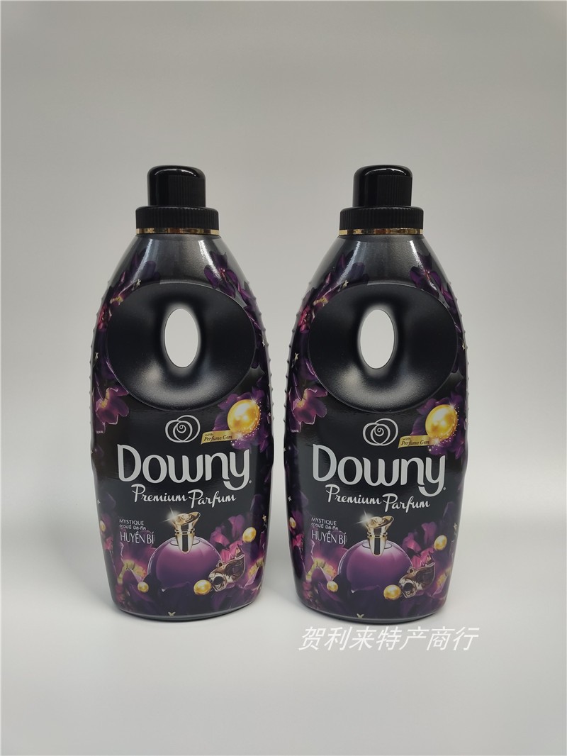 Downy Danni clothing cleaning care liquid 800ml black bottle secret perfume flower-scented softener