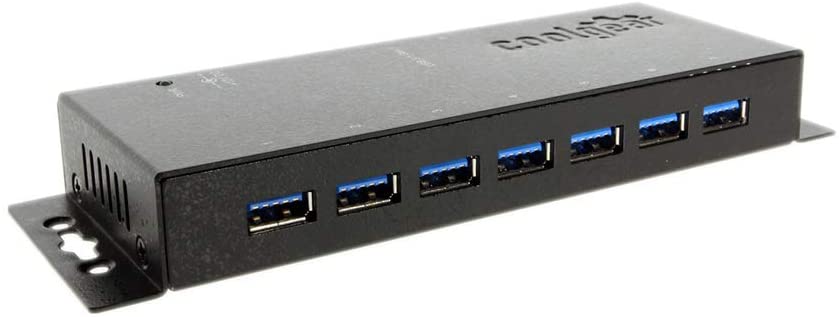 Coolgear USB 3.0 7-hole hub CG-7U3DS comes with 36W Transformer Industrial