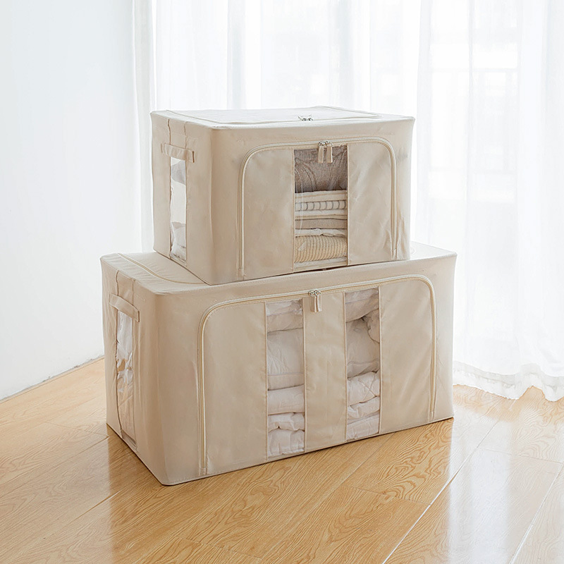 Suitable for in-box fabric cloth clothes foldable wardrobe home Oxford cloth collection artifacts clothing storage box