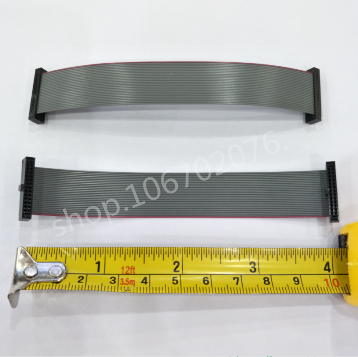 Gray line line 1.27mm pitch FC-26P length 10cm 20 30 40 50cm line 0.635