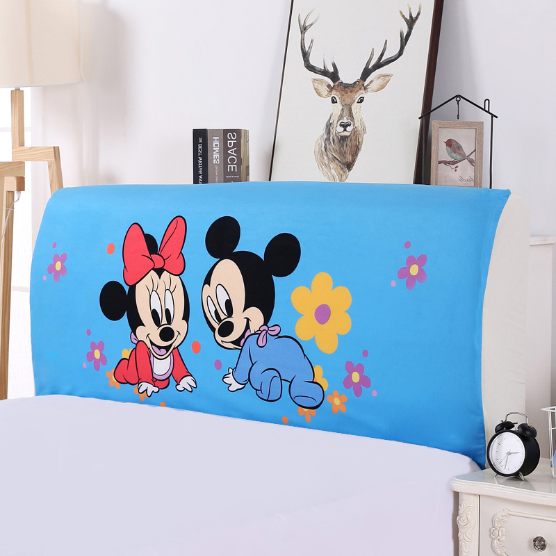 Bedside cover bedside cover soft bag cover solid wood leather bedspread modern minimalist fabric can be removed cloth cloth dust cover bed skirt