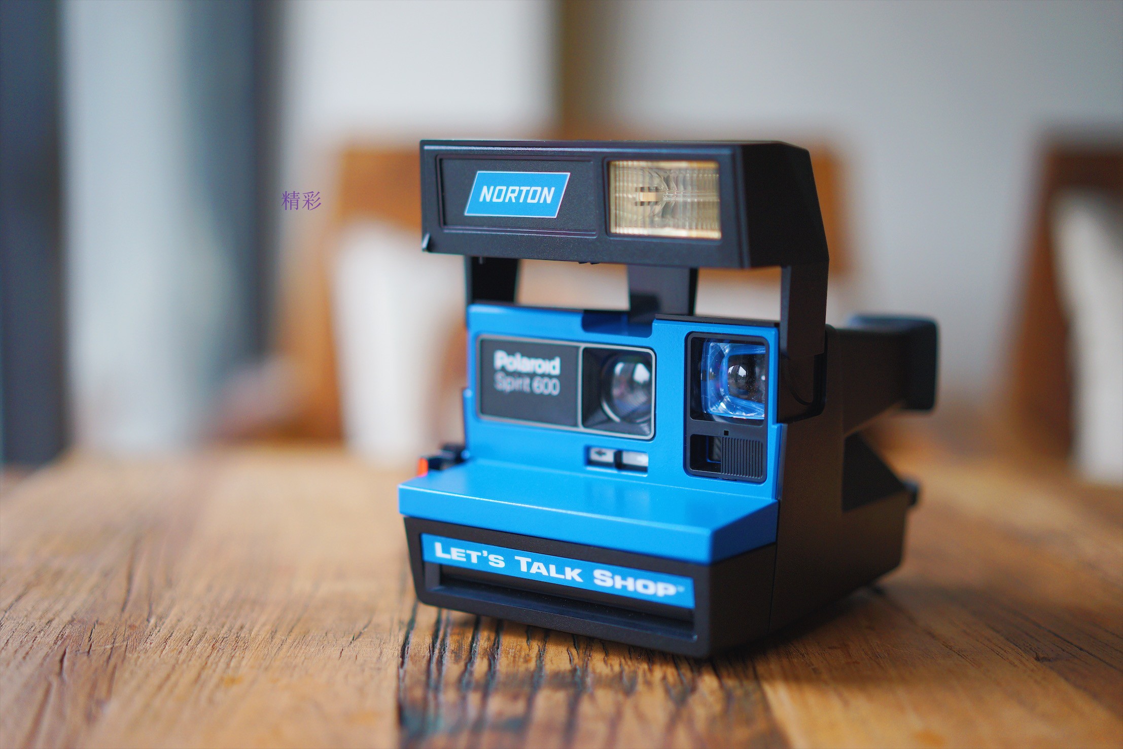 (Fantastic) Polaris 600 series blue norton talkshop one-time imaging camera