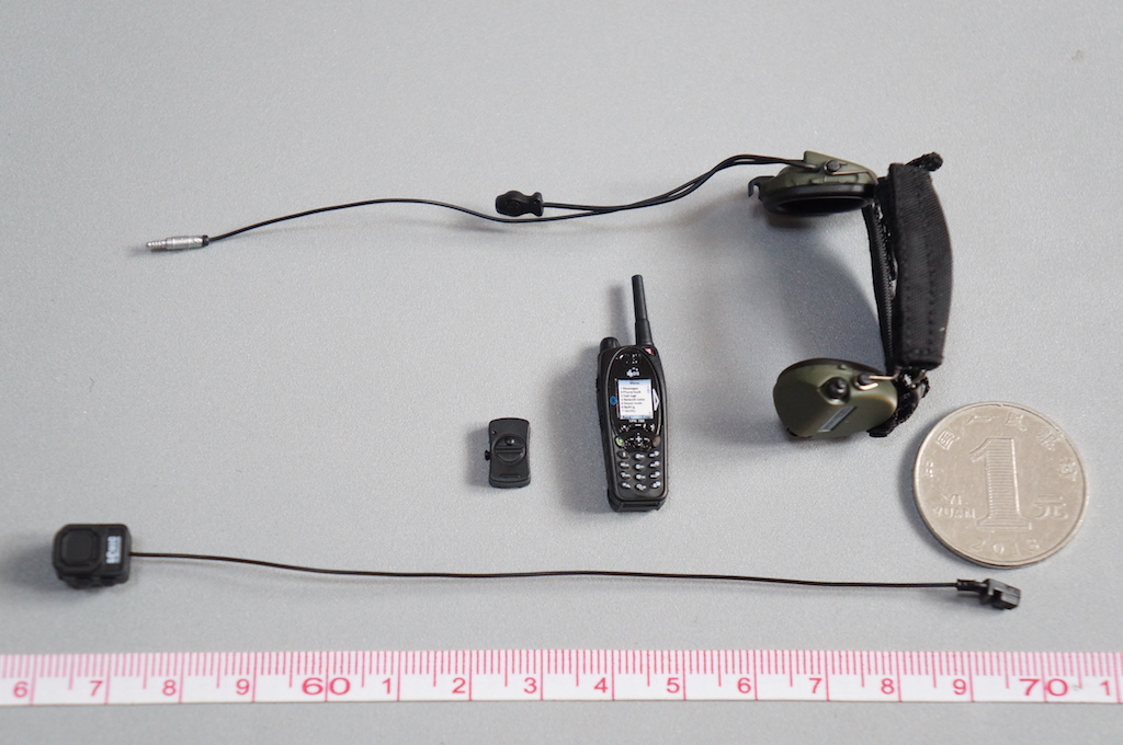 DAMTOYS DAM 1:6 Ratio 78076 GIPN French Marseille Intervention Team Radio Headset Model