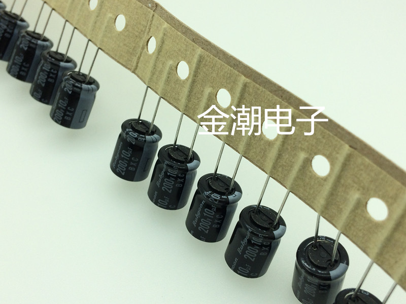 RUBYCON 200V10UF 10X12.5 Ruby BXC Series With 10UF 200V