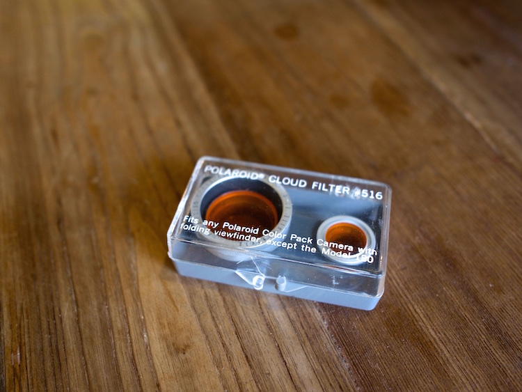 Polaris original organ machine orange mirror 516 with box shot black and white practical