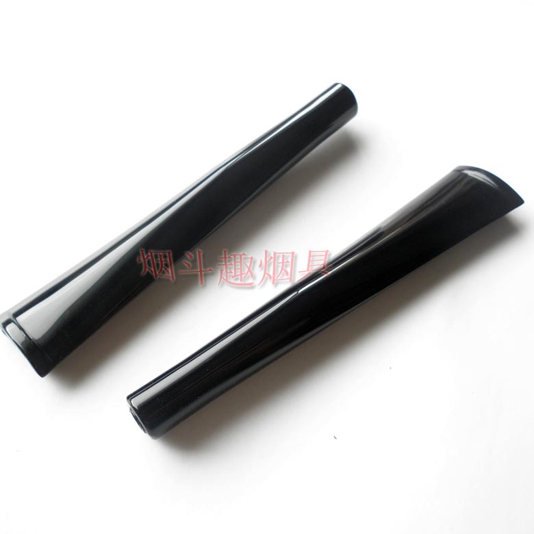 Diy heather wood pipe accessories one-in-one ackli pipe pipe mouth bite mouth long army inserted 3MM filter core